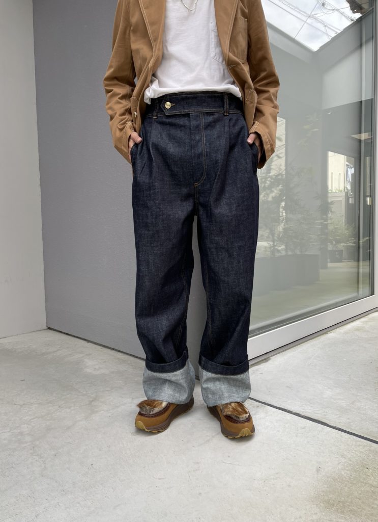 おいくら希望でしょうかWALES BONNER KWAKU WORKWEAR JEANS - デニム 